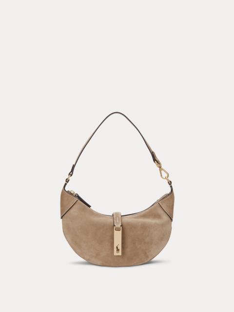 Polo Ralph Lauren Polo ID Suede Mini Shoulder Bag