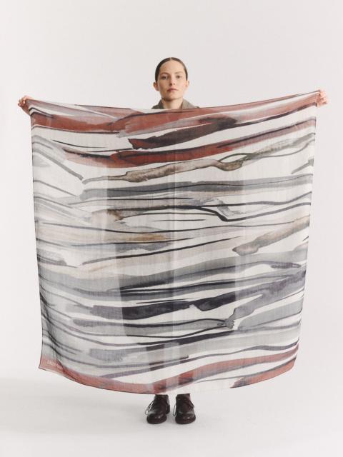 CASEY/CASEY SQUARE SCARF - WOOLCASH - PRINT 1