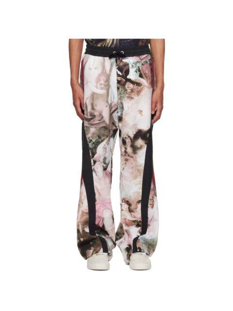 Balmain Multicolor Printed Sweatpants