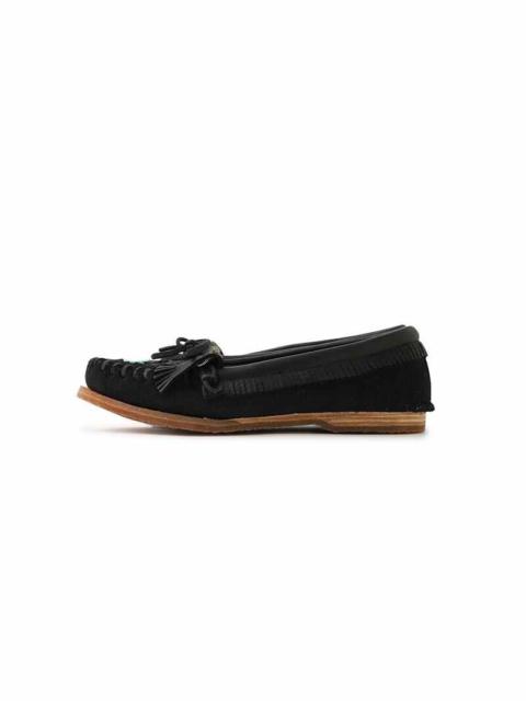 visvim ELNU MOC-FOLK W BLACK