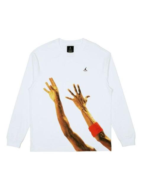 Jordan Air Jordan x Union LA The J Long-Sleeve T-Shirt 'White' CV1298-100