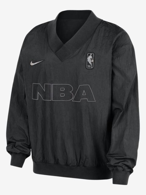 Nike Team 31 Women's Nike NBA Woven Long-Sleeve V-Neck Top