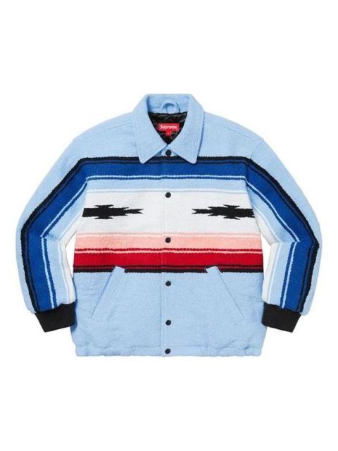 Supreme Tlaxcala Blanket Jacket 'Blue White Red' SUP-FW20-343