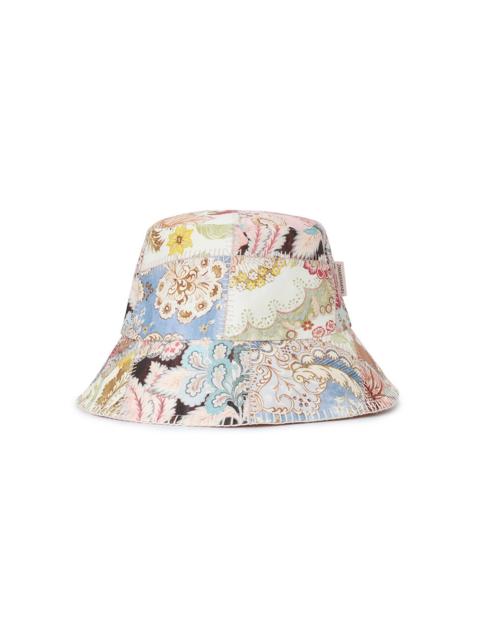 Zimmermann PRINTED CANVAS BUCKET HAT