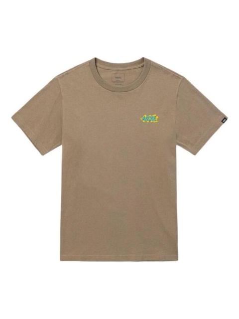 Vans Off The Wall Art Collection Tee 'Brown' VN0A7TQJYEH