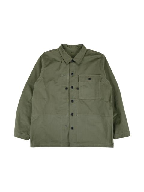 The Real McCoys MJ23011 P-44 Utility Coat Sage Green