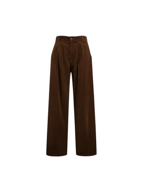 R13 Triple Pleated Corduroy Jeans