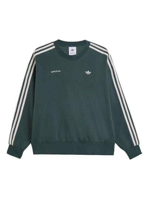 adidas adidas x Sporty & Rich Sweatshirt 'Shadow Green' JN5320
