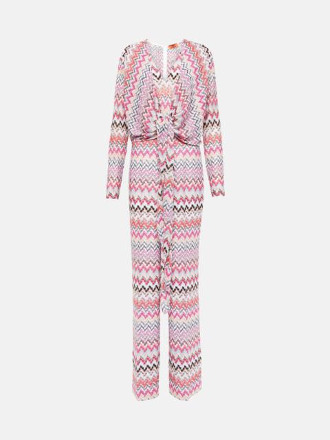 Missoni Printed lamé jumpsuit