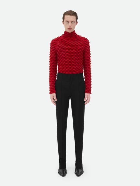 Bottega Veneta Fish Scale Wool Sweater