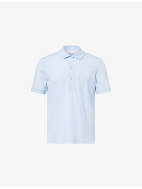 ORLEBAR BROWN Bruno Pique Cotton Polo Top