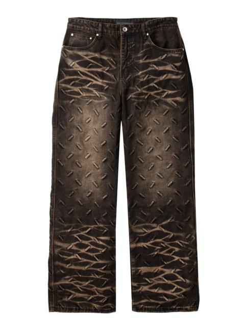 WHO DECIDES WAR THREAD PLATE DENIM