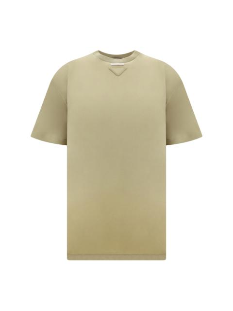 Tシャツ・カットソー PRADA FW24 Cappuccino jersey t-shirt (3558AS21112ZB F0065) Prada Prada Woman Cappuccino Jersey T-Shirt | luosophy