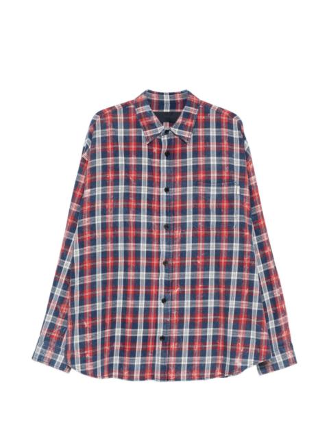 JUUN.J checked shirt