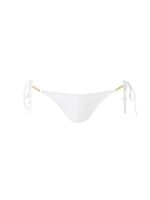 MELISSA ODABASH TASMANIA WHITE BIKINI BOTTOM