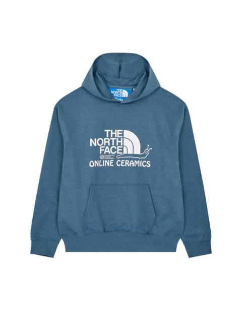 The North Face The North Face x Online Ceramics Graphic Hoodie 'Blue Regrind'