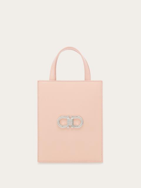 FERRAGAMO Double Gancini mini tote bag