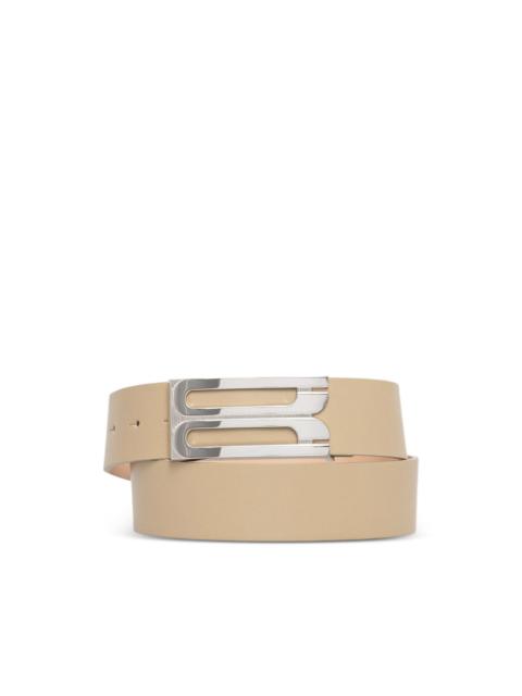 Victoria Beckham buckled leather belt