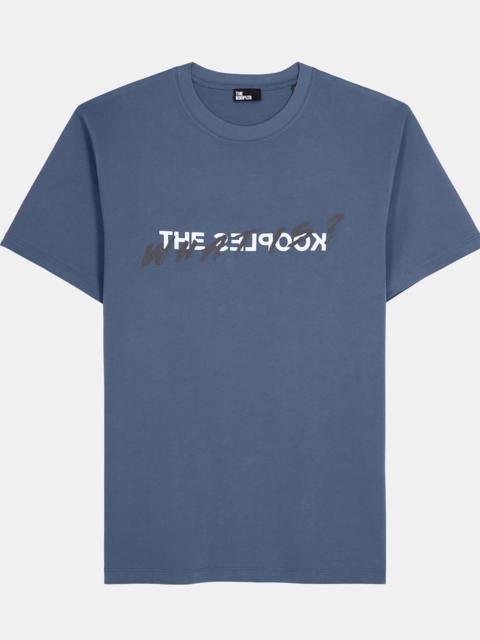 The Kooples 'WHAT IS' T-SHIRT, DARK BLUE