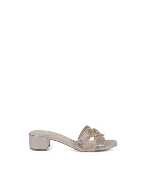 RENE CAOVILLA crystal-embellished sandals