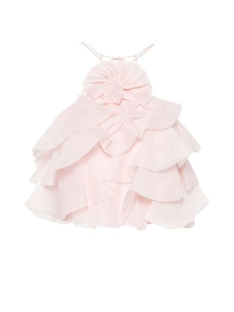 Aje. Villa ruffled top