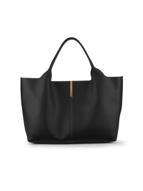 Tod's Women's Medium Leather Shopping Bag - Nero