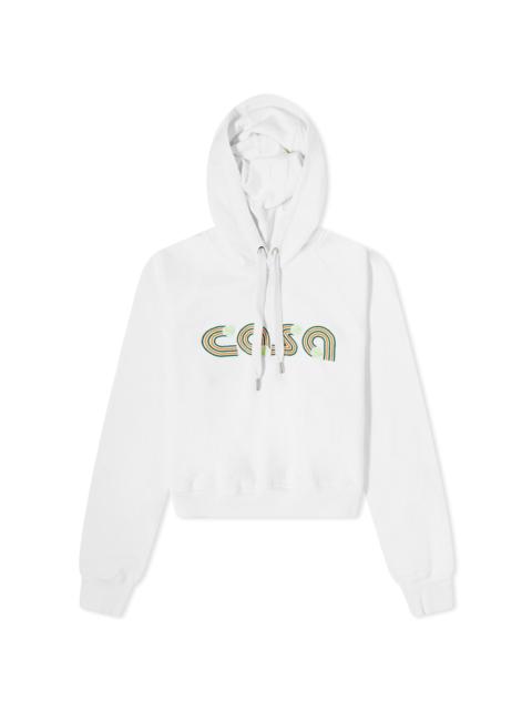 CASABLANCA Casablanca Jue De Tennis Cropped Hoodie