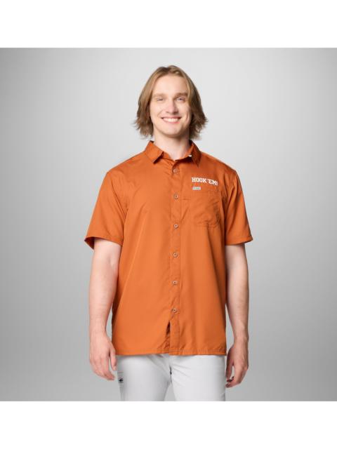 Columbia Men's Collegiate PFG Slack Tide Camp Shirt - Texas