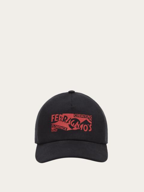 FERRAGAMO Baseball cap with logo