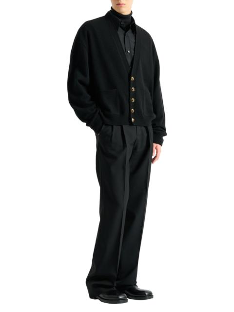 Balmain Balmain Eco-cashmere cardigan in Black