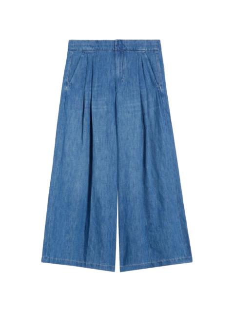 'S Max Mara cropped wide-leg jeans