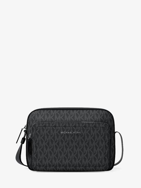 MICHAEL KORS Cooper Signature Logo Flight Bag