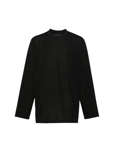 Y-3 long-sleeve cotton T-shirt