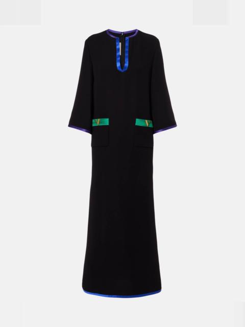 Valentino VGold Cady Couture midi dress