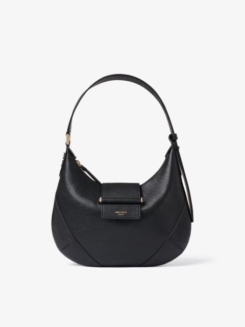 JIMMY CHOO Bar Hobo Small
Black Biker Leather Shoulder Bag