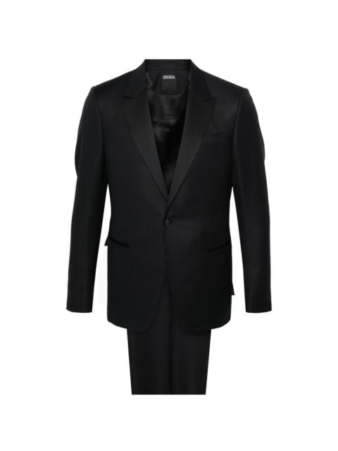 ZEGNA single-breasted wool suit