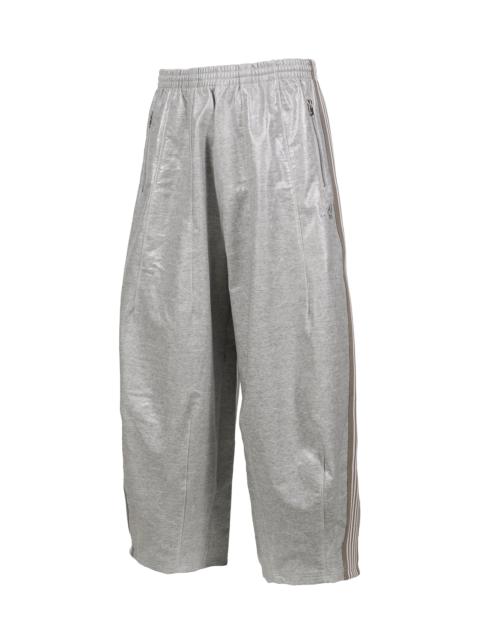 NEEDLES H.D. TRACK PANT - COTTON JERSEY / COATING (EXCLUSIVE) / GRY