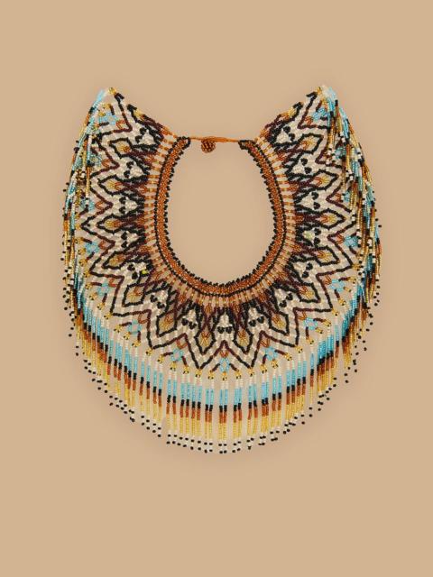 FARM RIO Yawanawa Maxi Beaded Necklace