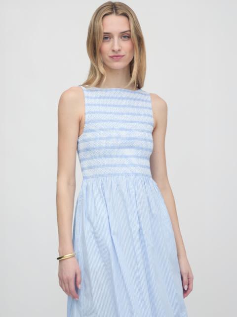 Hill House Home The Cosima Nap Dress - Blue/White Stripe