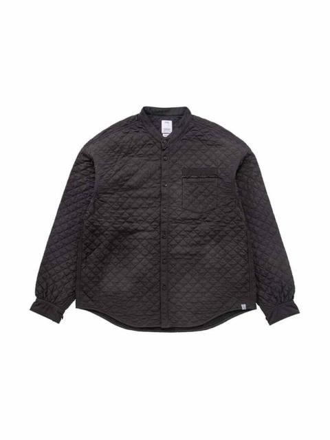 QUILTED PALMER SHIRT L/S BLACK