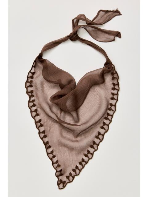 FREE PEOPLE Chrissy Sheer Hair Scarf