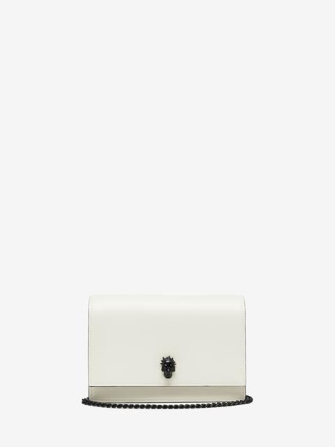 Women's Small Skull Bag in Soft Ivory