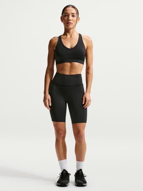 Nike Nike Universa Women's Medium-Support High-Waisted 8" Biker Shorts with Pockets