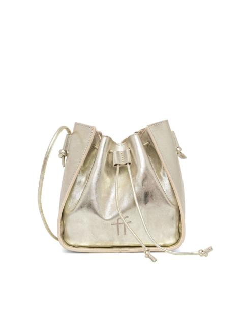 forte_forte leather bucket bag