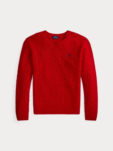 Polo Ralph Lauren Cable-Knit Wool-Cashmere Sweater