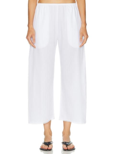LESET Yoko Lace Crop Pant