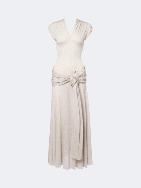 JW Anderson Draped jersey midi dress
