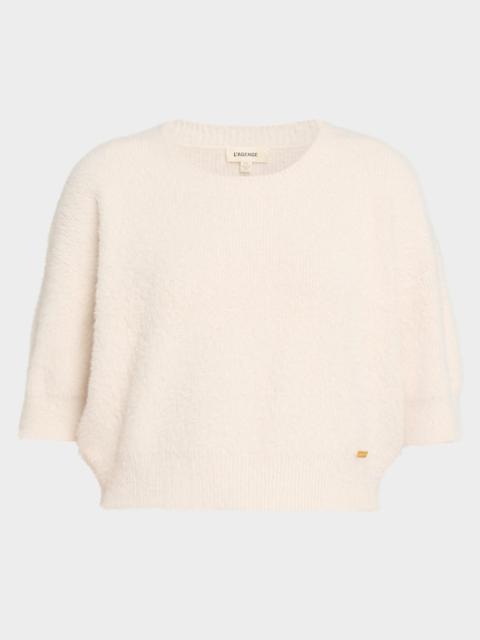 L'AGENCE Guinevere Cropped Pullover