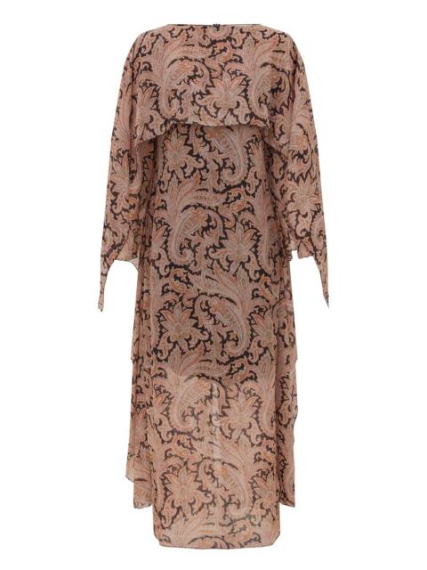 Zimmermann VALIANT DRAPED MIDI DRESS