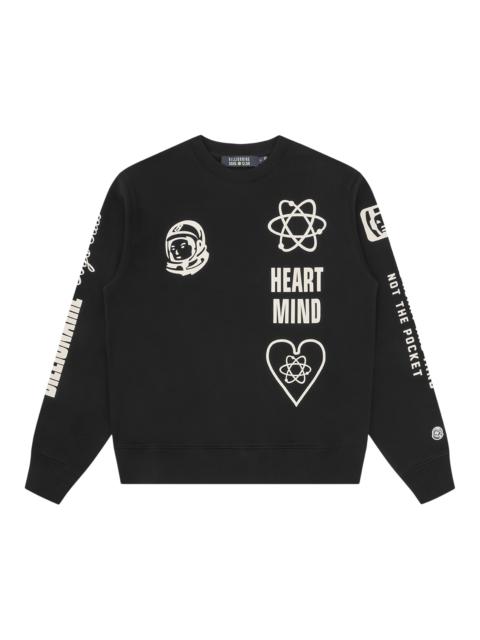 BILLIONAIRE BOYS CLUB MULTI PRINT CREWNECK